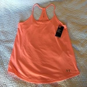 NWT Pink Under Armour Tank Top. Medium.